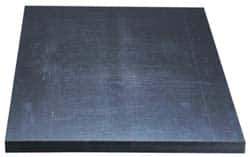 Made in USA - 2-1/4" Thick x 12" Wide x 1' Long, Acetal Sheet - Black, Porosity Free Grade - Exact Industrial Supply