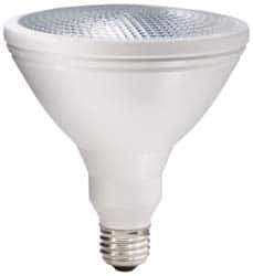 Philips - 25 Watt High Intensity Discharge Flood/Spot Medium Screw Lamp - 3,000°K Color Temp, 1,220 Lumens, 120 Volts, PAR38, 10,500 hr Avg Life - Exact Industrial Supply