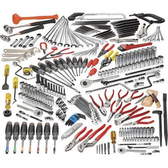 Proto - 229 Piece Intermediate Tool Set - Tools Only - Exact Industrial Supply