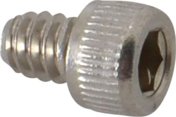 Value Collection - #10-24 UNC Hex Socket Drive, Socket Cap Screw - Grade 18-8 & Austenitic A2 Stainless Steel, Fully Threaded, 1/4" Length Under Head - Exact Industrial Supply