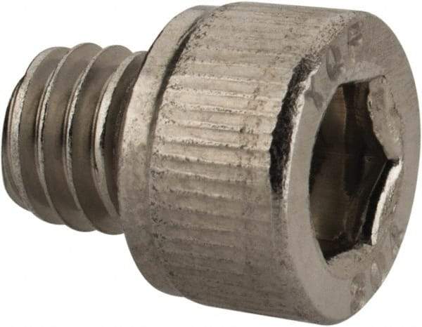 Value Collection - #10-32 UNF Hex Socket Drive, Socket Cap Screw - Grade 18-8 & Austenitic A2 Stainless Steel, Fully Threaded, 3/16" Length Under Head - Exact Industrial Supply