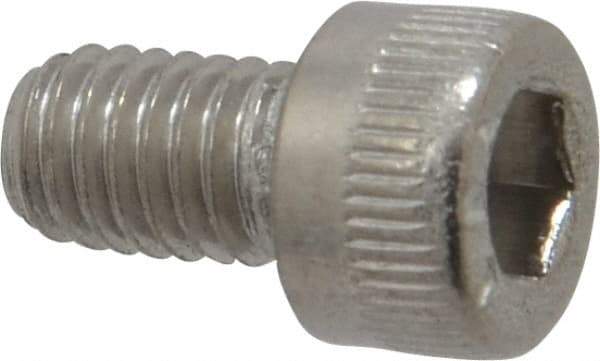 Value Collection - #10-32 UNF Hex Socket Drive, Socket Cap Screw - Grade 18-8 & Austenitic A2 Stainless Steel, Fully Threaded, 5/16" Length Under Head - Exact Industrial Supply