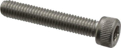 Value Collection - #10-32 UNF Hex Socket Drive, Socket Cap Screw - Grade 18-8 & Austenitic A2 Stainless Steel, Partially Threaded, 1-1/8" Length Under Head - Exact Industrial Supply