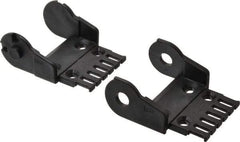 Igus - 2.87 Inch Outside Width x 1.38 Inch Outside Height, Cable and Hose Carrier Plastic Open Mounting Bracket Set - 2.17 Inch Bend Radius, 2.24 Inch Inside Width x 0.98 Inch Inside Height - Exact Industrial Supply