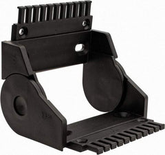Igus - 5.31 Inch Outside Width x 2.52 Inch Outside Height, Cable and Hose Carrier Plastic Open Mounting Bracket Set - 3.94 Inch Bend Radius, 4.53 Inch Inside Width x 1.77 Inch Inside Height - Exact Industrial Supply