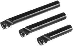 APT - 1-1/2" Min Diam Smallest Bar, 1-1/2" Min Diam Largest Bar, Steel Indexable Boring Bar Set - TPG Insert, 6-1/2, 9, 11-1/2" Max Bore Depth - Exact Industrial Supply