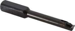 Made in USA - 0.55" Min Bore Diam, 5" OAL, 3/4" Shank Diam, Indexable Boring Bar - 3" Max Bore Depth, TPEE 730 Insert, Clamp Holding Method - Exact Industrial Supply