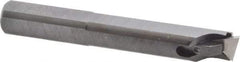 Made in USA - 0.8" Min Bore Diam, 5" OAL, 3/4" Shank Diam, Indexable Boring Bar - 3" Max Bore Depth, TPG 320 Insert, Clamp Holding Method - Exact Industrial Supply