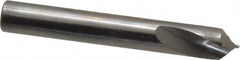 Magafor - 3/8" Body Diam, 90°, 2-3/4" OAL, Solid Carbide Spotting Drill - Exact Industrial Supply