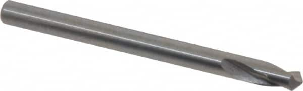 Magafor - 4mm Body Diam, 120°, 2" OAL, Solid Carbide Spotting Drill - Exact Industrial Supply