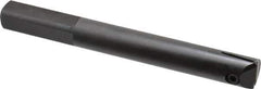 APT - 13/16" Min Bore Diam, 6-1/2" OAL, 3/4" Shank Diam, Indexable Boring Bar - 4-1/2" Max Bore Depth, TPG 321 Insert, Screw Holding Method - Exact Industrial Supply