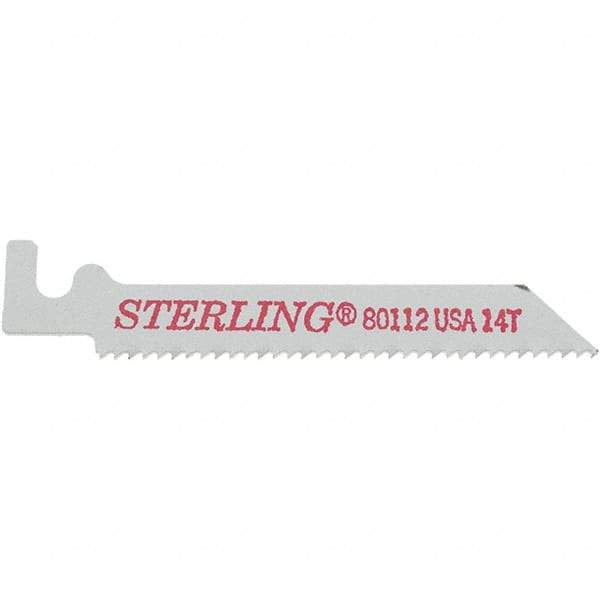 Made in USA - Jig Saw Blades Blade Material: Bi-Metal Blade Thickness (Decimal Inch): 0.0350 - Exact Industrial Supply