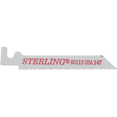 Made in USA - Jig Saw Blades Blade Material: Bi-Metal Blade Thickness (Decimal Inch): 0.0350 - Exact Industrial Supply