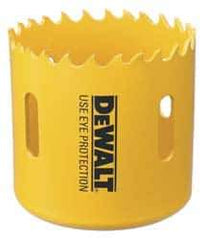 DeWALT - 1-1/8" Diam, 1-1/2" Cutting Depth, Hole Saw - Bi-Metal Saw, Toothed Edge - Exact Industrial Supply