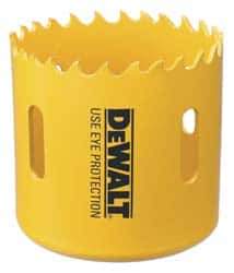 DeWALT - 7/8" Diam, 1-1/2" Cutting Depth, Hole Saw - Bi-Metal Saw, Toothed Edge - Exact Industrial Supply