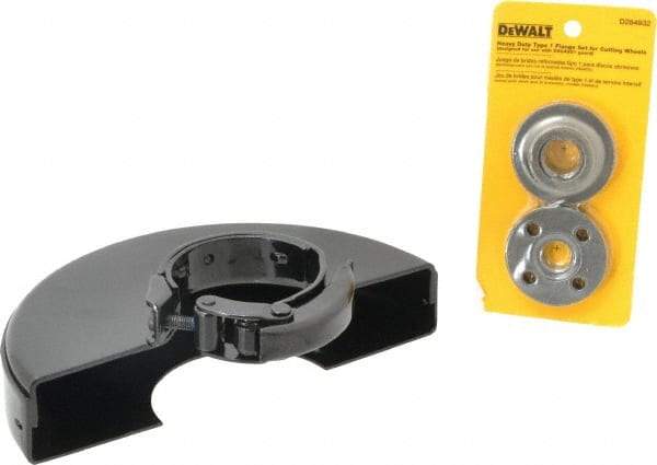 DeWALT - 7" Diam Angle & Disc Grinder Guard - For Use with DEWALT D28494S, D28474W & Type 1 Cutting Wheels - Exact Industrial Supply