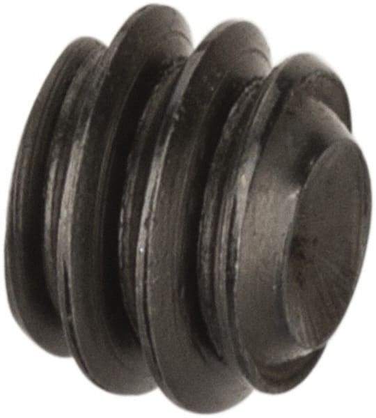 Value Collection - #3-48 UNC, 1/16" OAL, Cup Point Set Screw - Alloy Steel, 0.05" Key - Exact Industrial Supply