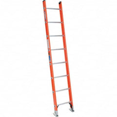 Werner - Step Ladders Type: Shelf Ladder Height (Feet): 8 - Exact Industrial Supply