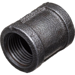 Black Pipe Fittings; Fitting Type: Coupling; Fitting Size: 1/8″; Material: Malleable Iron; Finish: Black; Fitting Shape: Straight; Thread Standard: NPT; Connection Type: Threaded; Lead Free: No; Standards: ASTM A351; ANSI/ASME B1.2.1