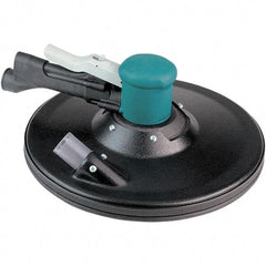 Dynabrade - 11-1/4" Max Disc, 950 RPM, Pneumatic Handheld Disc Sander - 23 CFM, 1/4 NPT Inlet, 0.45 hp, 90 psi - Exact Industrial Supply