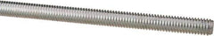 Value Collection - M6x1 UNC (Coarse), 1m Long, Steel Metric Threaded Rod - Zinc-Plated Finish, Right Hand Thread - Exact Industrial Supply