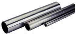 Merit Brass - Schedule 40, 1/2" Pipe x 72" Long, Grade 316 Stainless Steel Pipe Nipple - Welded & Unthreaded - Exact Industrial Supply