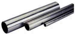 Made in USA - 6' Long, 1-1/4" OD, 316 Stainless Steel Tube - 0.12" Wall Thickness - Exact Industrial Supply