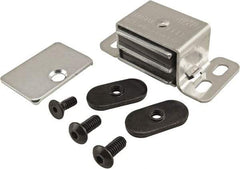 80/20 Inc. - 53" Long x 25.4" Wide x 18.3" High, Aluminum Magnetic Door Catch - No Finish, 29" Long Strike - Exact Industrial Supply