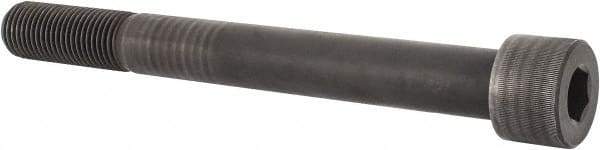 Value Collection - 1-1/2 - 6 UNC Hex Socket Drive, Socket Cap Screw - Alloy Steel, Black Oxide Finish, Partially Threaded, 14" Length Under Head - Exact Industrial Supply