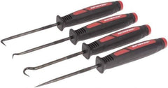 Mayhew - 4 Piece Hook & Probe Set - Steel - Exact Industrial Supply