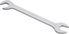 Proto - 2" Standard Open End Wrench - 21-1/4" OAL, Double End, Chrome Finish, 15° & 60° Head Angle - Exact Industrial Supply