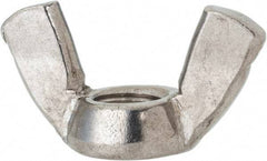 Value Collection - 1/2-13 UNC, Stainless Steel Standard Wing Nut - Grade 316, 1.94" Wing Span, 1" Wing Span - Exact Industrial Supply