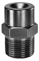 Bete Fog Nozzle - 3/8" Pipe, 90° Spray Angle, Grade 303 Stainless Steel, Full Cone Nozzle - Male Connection, 3.08 Gal per min at 100 psi, 1/8" Orifice Diam - Exact Industrial Supply