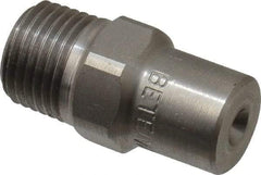 Bete Fog Nozzle - 1/8" Pipe, 60° Spray Angle, Grade 303 Stainless Steel, Full Cone Nozzle - Male Connection, 0.38 Gal per min at 100 psi, 0.043" Orifice Diam - Exact Industrial Supply