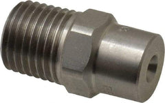 Bete Fog Nozzle - 1/4" Pipe, 60° Spray Angle, Grade 303 Stainless Steel, Full Cone Nozzle - Male Connection, 2.31 Gal per min at 100 psi, 0.109" Orifice Diam - Exact Industrial Supply