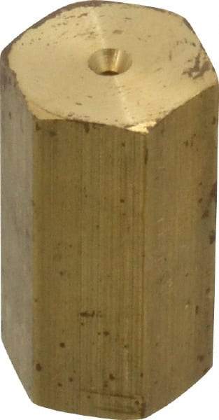 Bete Fog Nozzle - 1/8" Pipe, 60° Spray Angle, Brass, Full Cone Nozzle - Female Connection, 0.77 Gal per min at 100 psi, 0.055" Orifice Diam - Exact Industrial Supply