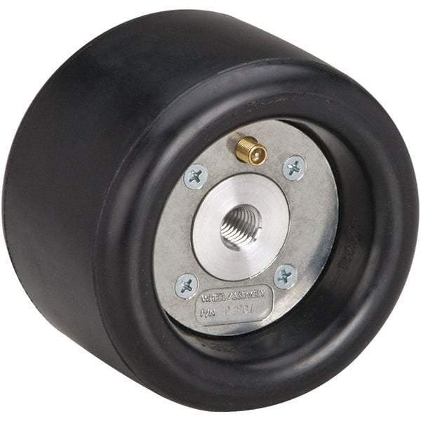 Dynabrade - 3-1/2" Wide Power Sander Pneumatic Wheel - 5" Diam - Exact Industrial Supply