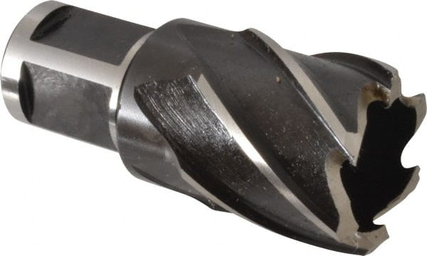 Milwaukee Tool - 1-1/16" Diam x 1" Deep High Speed Steel Annular Cutter - Exact Industrial Supply