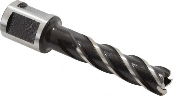 Milwaukee Tool - 1/2" Diam x 2" Deep High Speed Steel Annular Cutter - Exact Industrial Supply