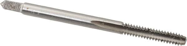Interstate - #6-32 UNC, 3 Flute, Bottoming, Plug & Taper, Bright Finish, High Speed Steel Tap Set - Exact Industrial Supply