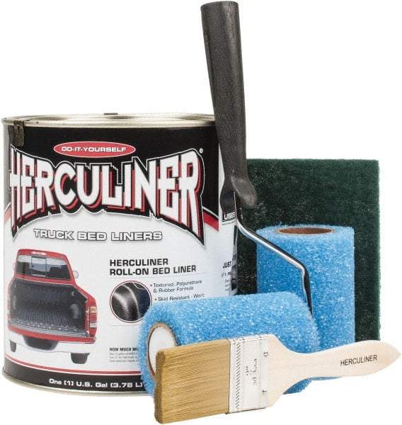 HERCULINER - Black Polyurethane Protective Coating Cargo Liner - For Liner For All Makes - Exact Industrial Supply