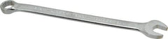 Proto - 7/16" 12 Point Offset Combination Wrench - 15° Offset Angle, 7" OAL, Steel, Satin Finish - Exact Industrial Supply