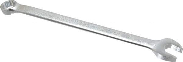 Proto - 9/16" 12 Point Combination Wrench - 15° Offset Angle, 8-5/8" OAL, Steel, Satin Finish - Exact Industrial Supply