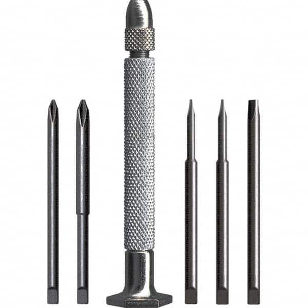 Moody Tools - Precision & Specialty Screwdrivers Type: Precision Phillips/Slotted Screwdriver Overall Length Range: 3" - 6.9" - Exact Industrial Supply