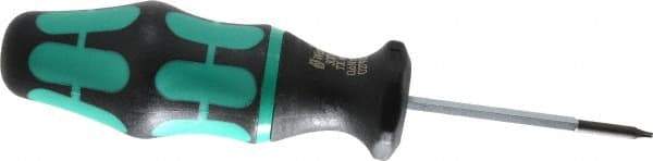 Wera - 1 Piece, 0.6 Max N/m, Torx Preset Torque Limiting Screwdriver - 7-1/2" OAL - Exact Industrial Supply