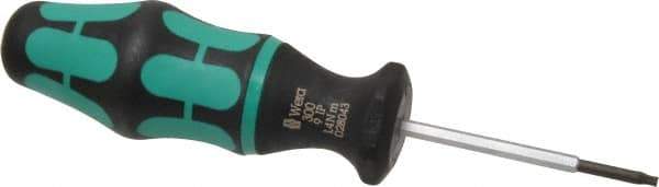 Wera - 1 Piece, 1.4 Max N/m, TorxPlus Preset Torque Limiting Screwdriver - 7-1/2" OAL - Exact Industrial Supply