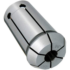 Techniks - SYOZ25 7/32" Single Angle Collet - 0.0004" TIR, 2.047" OAL, 1.38" Overall Diam - Exact Industrial Supply