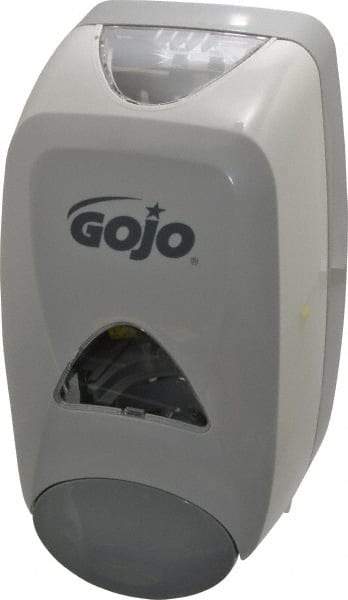 GOJO - 1250 mL Foam Hand Soap Dispenser - ABS Plastic, Hanging, Gray - Exact Industrial Supply