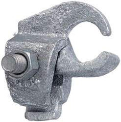 Cooper Crouse-Hinds - 1 Pipe, Iron, Electro Galvanized Conduit Clamp - Exact Industrial Supply