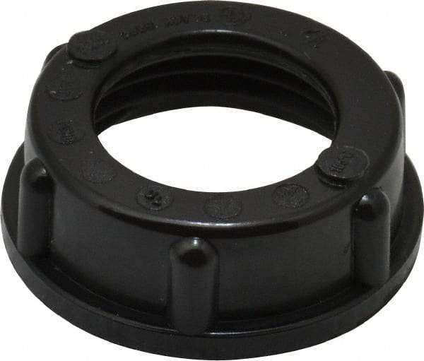 Cooper Crouse-Hinds - 1/2" Trade, Plastic Threaded Rigid/Intermediate (IMC) Conduit Bushing - Insulated - Exact Industrial Supply